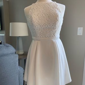 Francesca’s White Lace Dress